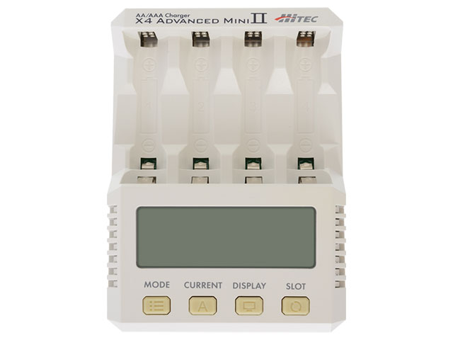 HITEC AA/AAA Charger X4 Advanced Mini II（ホワイト）