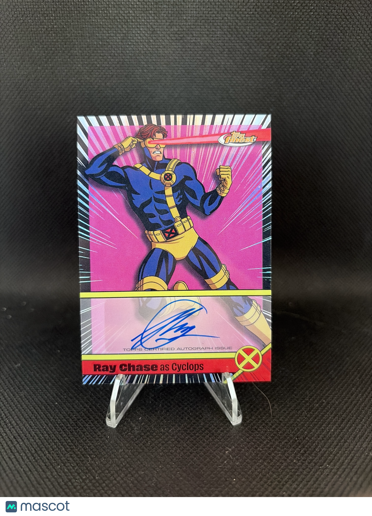 2025 Topps Marvel Finest Ray Chase as Cyclops Auto