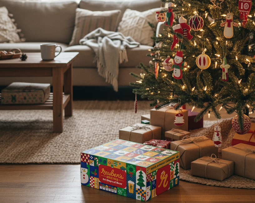 2025 Reuben's Brews Advent Calendar 24 Days of Beer Box