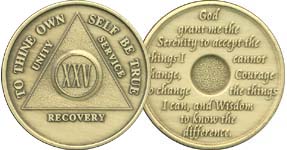 M25 Medallion Bronze 25 Year