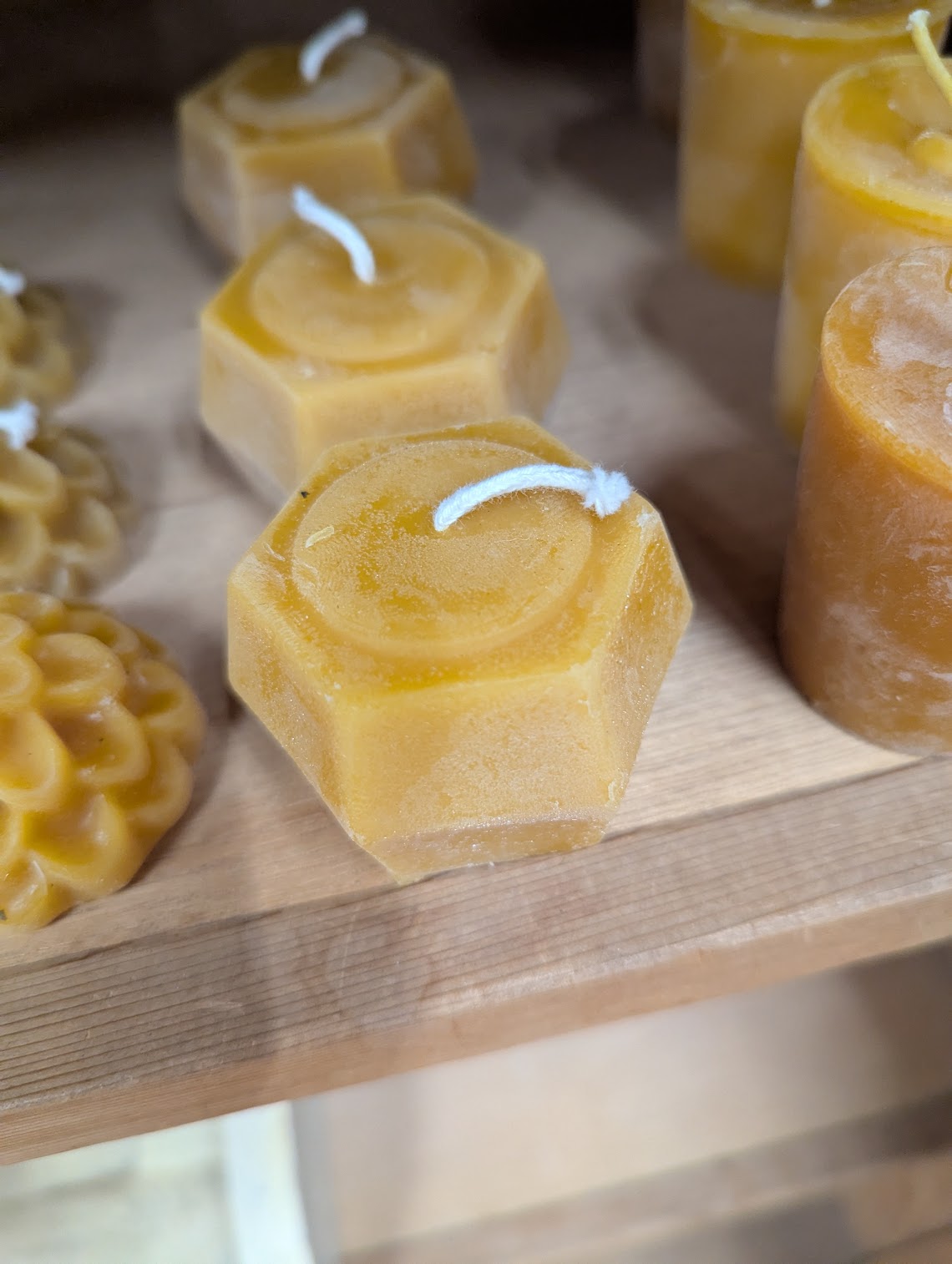 Anarchy Apiaries  |  Honey, Candles, Products - Hex Candles 2oz