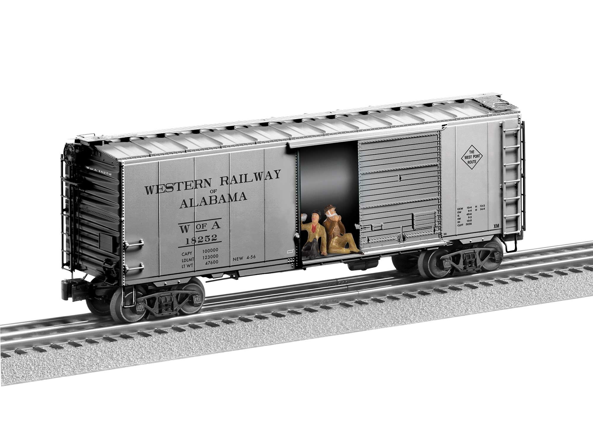 Western Of Alabama Hobo 2326260 O Scale