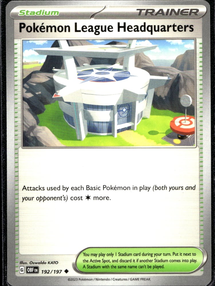Pokémon League Headquarters - SV03 192/197