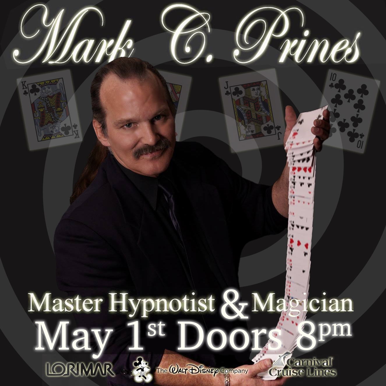 May 1st Mark Prines Magician Hypnotist