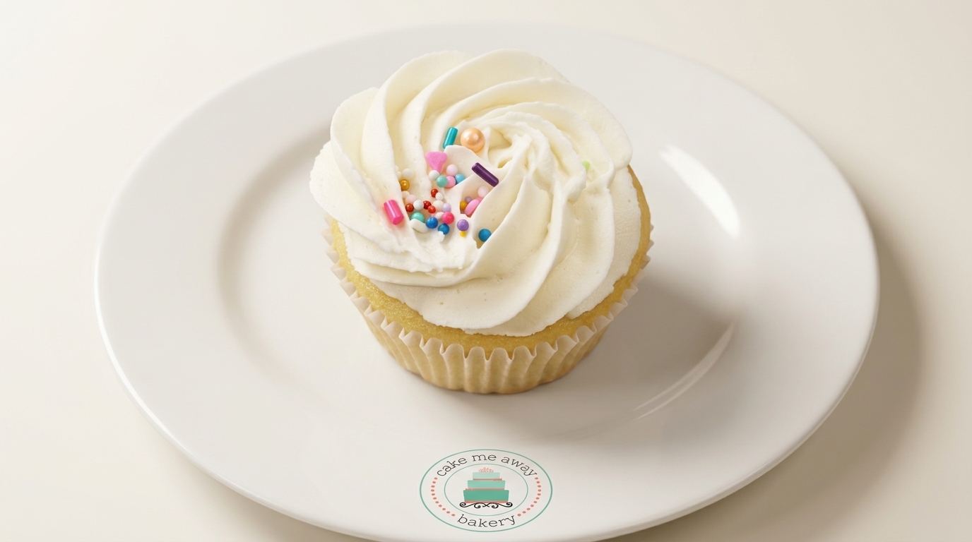 Single Vanilla Cupcake