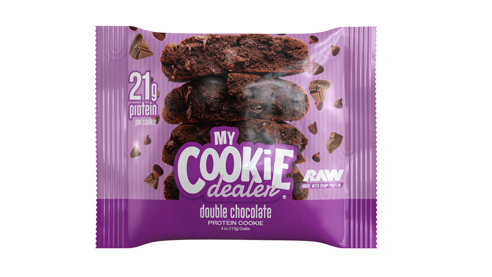 My Cookie Dealer Protein Double Chocolate Cookie 4.0 oz 12 ct