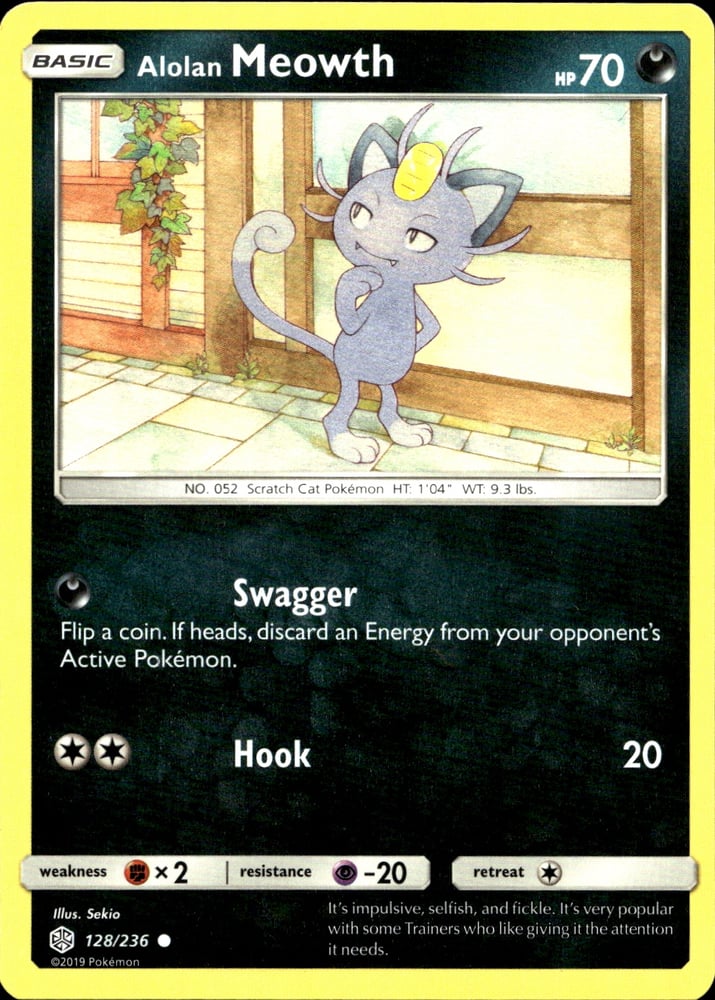 Alolan Meowth - SM12 128/236