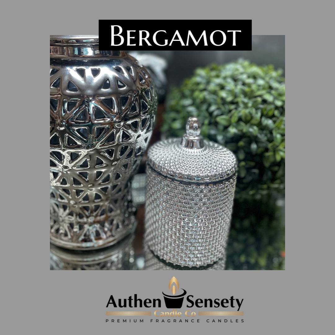 Decorative - Platinum "Bergamot" Candle