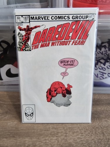 Marvel Daredevil: The Man Without Fear 187 October 1982