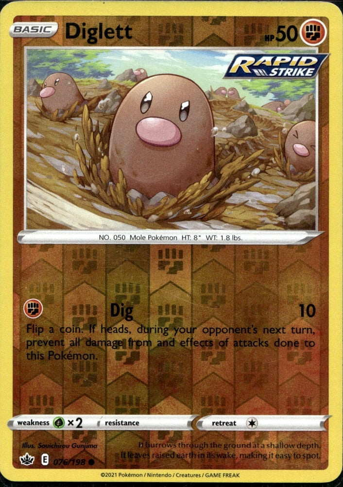 Diglett - SWSH6 76/198