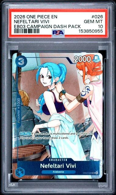 NEFELTARI VIVI 2026 ONE PIECE HEROINES CAMPAIGN DASH PACK #026