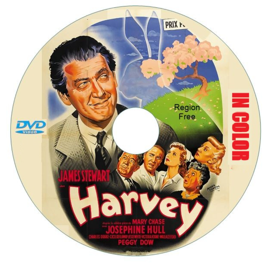 Harvey (1950) in color DVD.