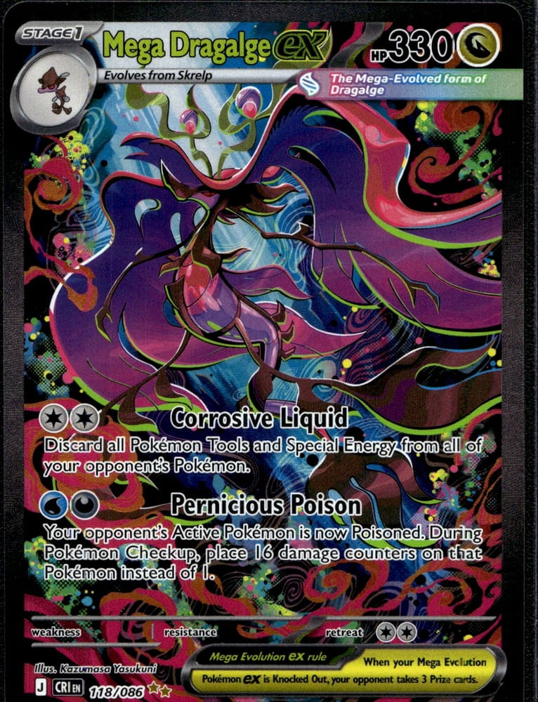 Mega Dragalge ex - ME04 118/86