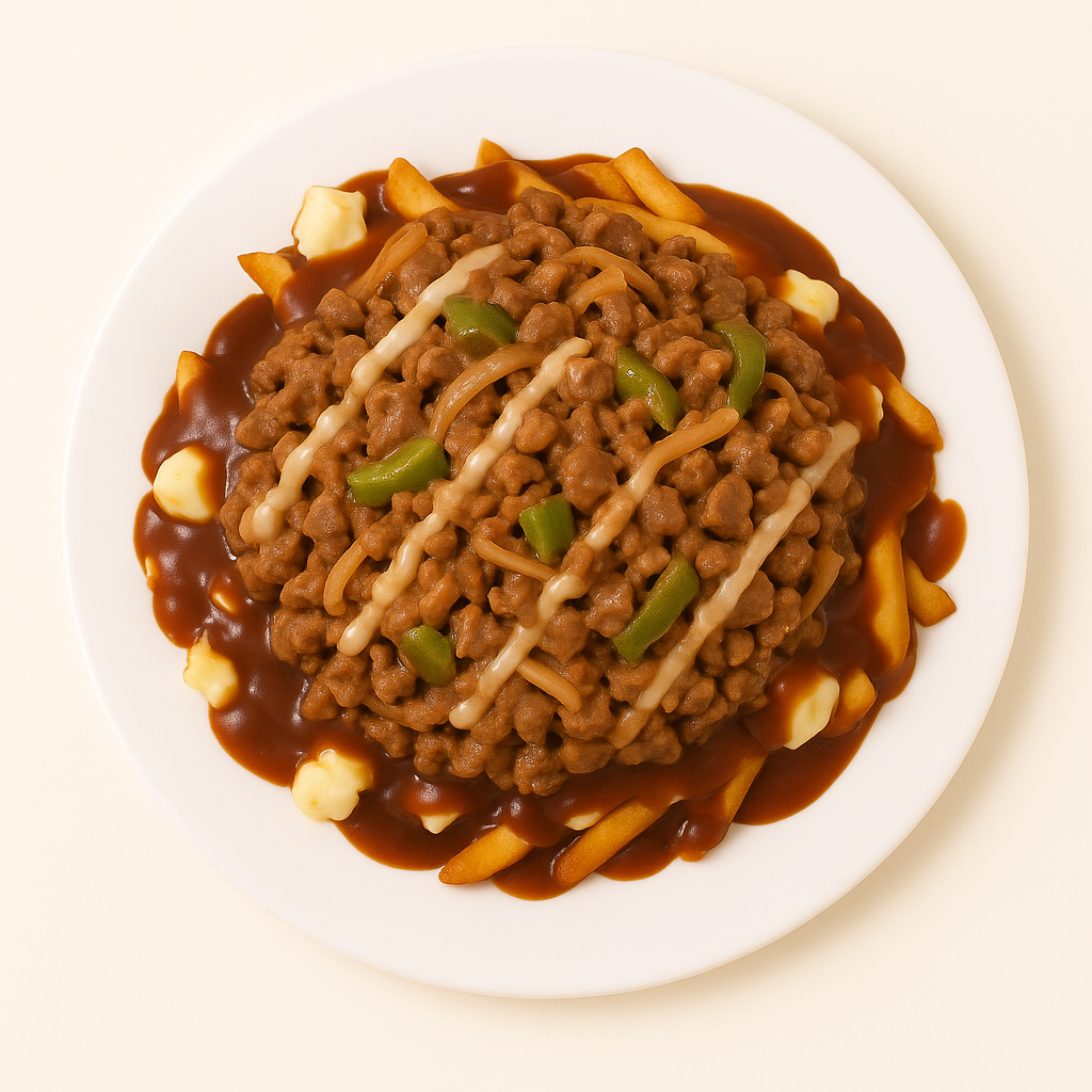 Philly Cheese Steak on Poutine