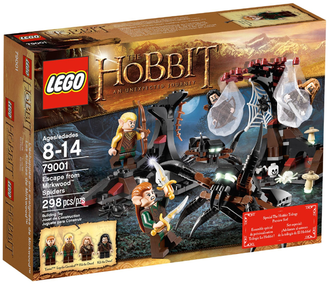 79001 Escape from Mirkwood Spiders