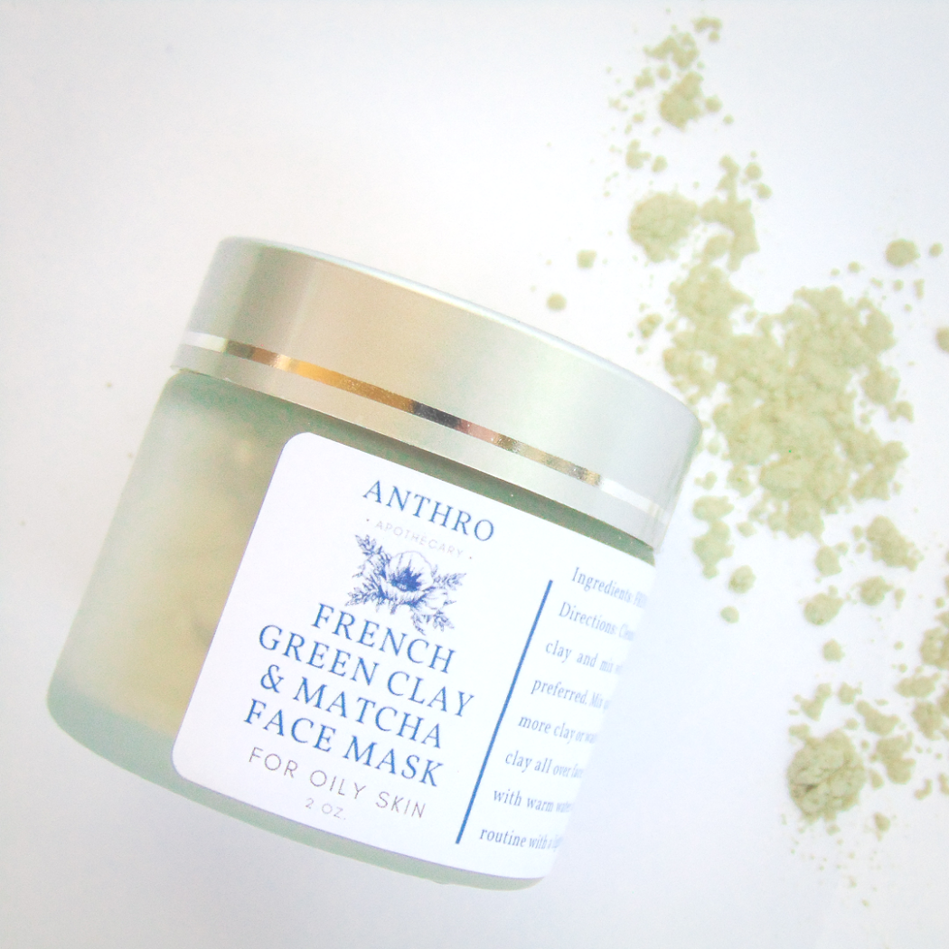 Anthro Apothecary - French Green Clay & Matcha Face Mask