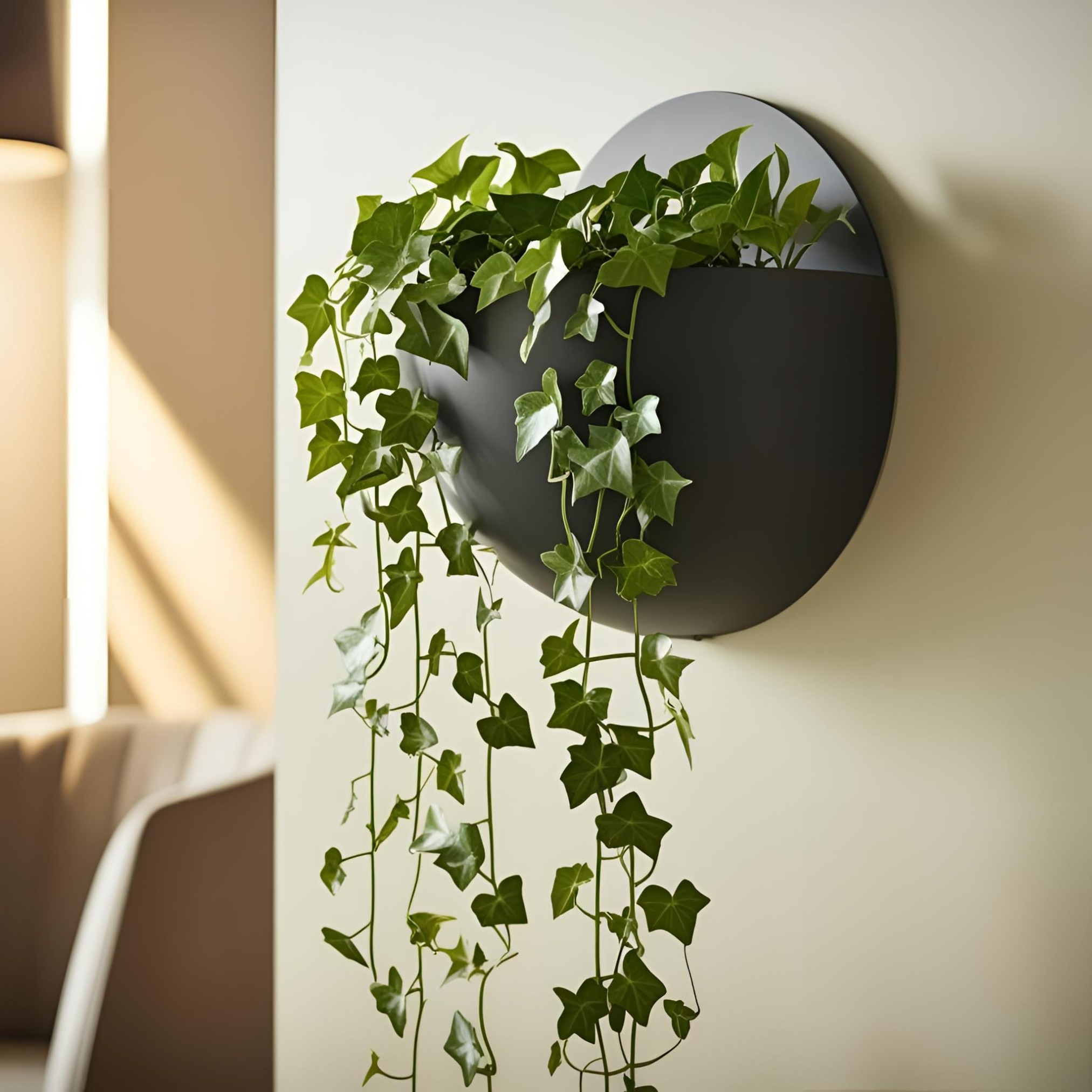 Round Wall Mounted Planter
