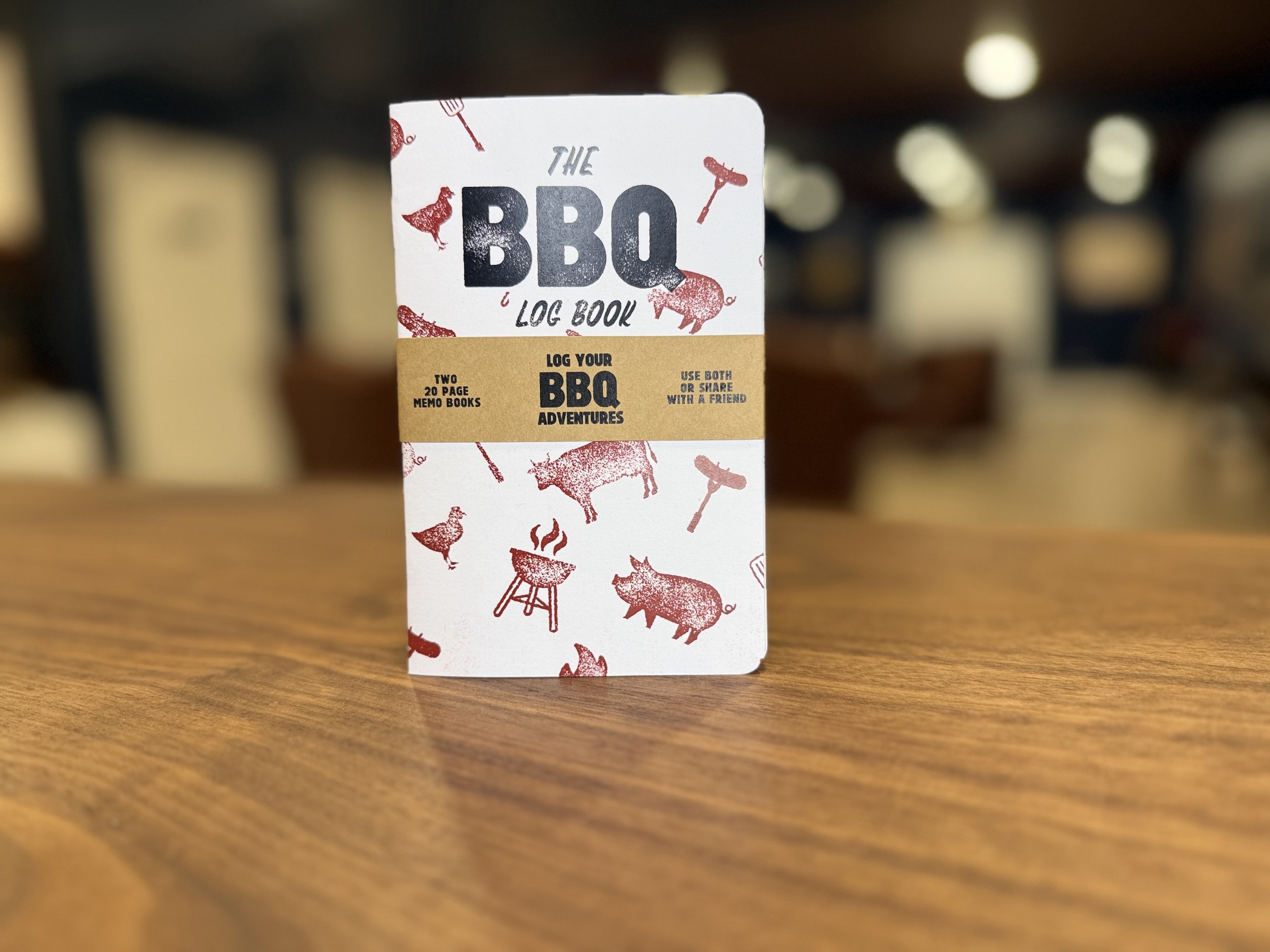 Justin Ryan Books BBQ Log Book