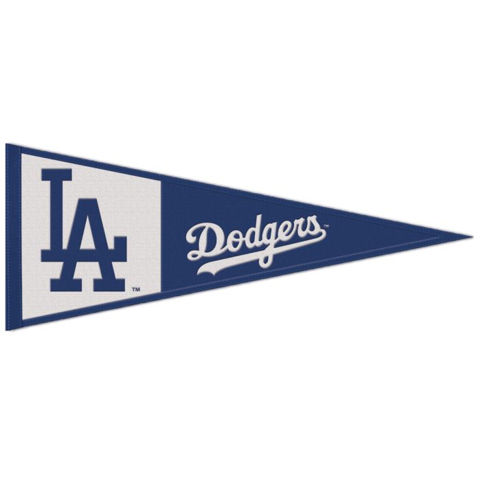 Los Angeles Dodgers Embroidered Wool Pennant 13x32"