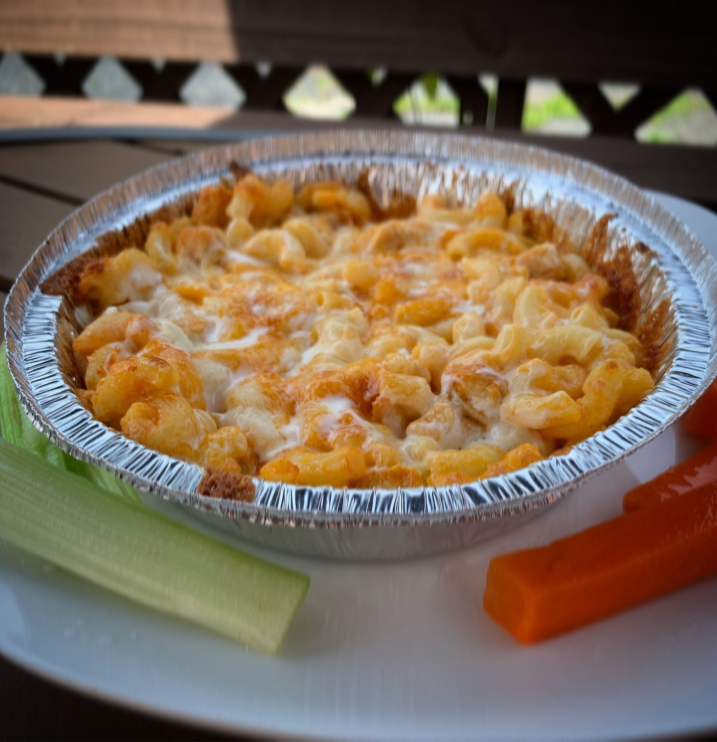 Buffalo Chicken Mac and Cheese