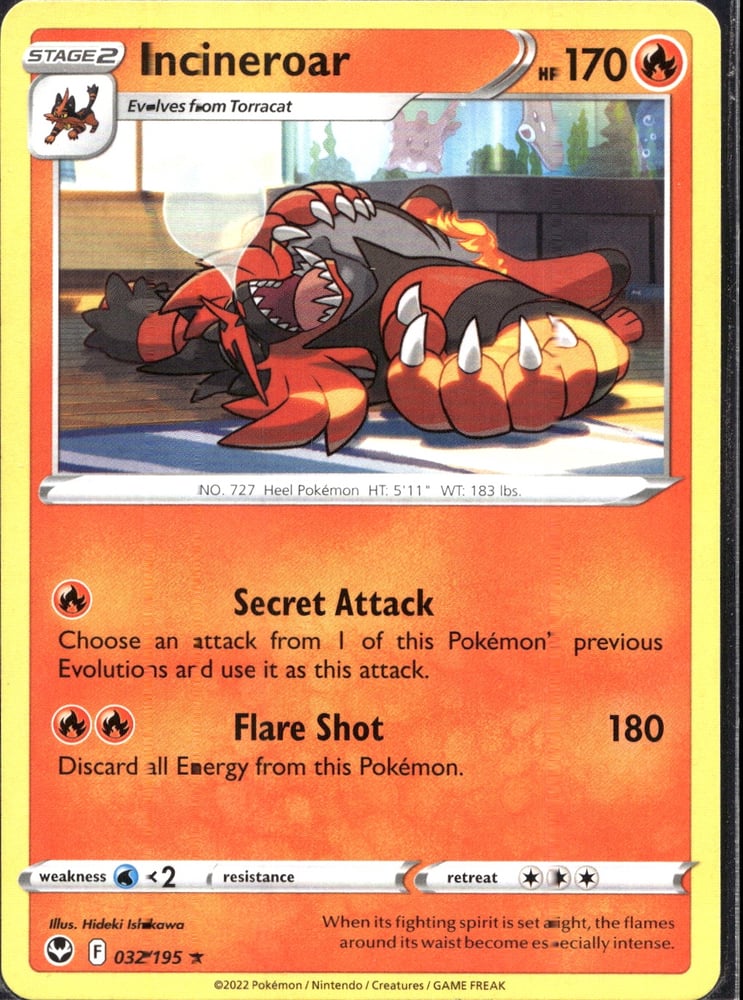 Incineroar - SWSH12 32/195