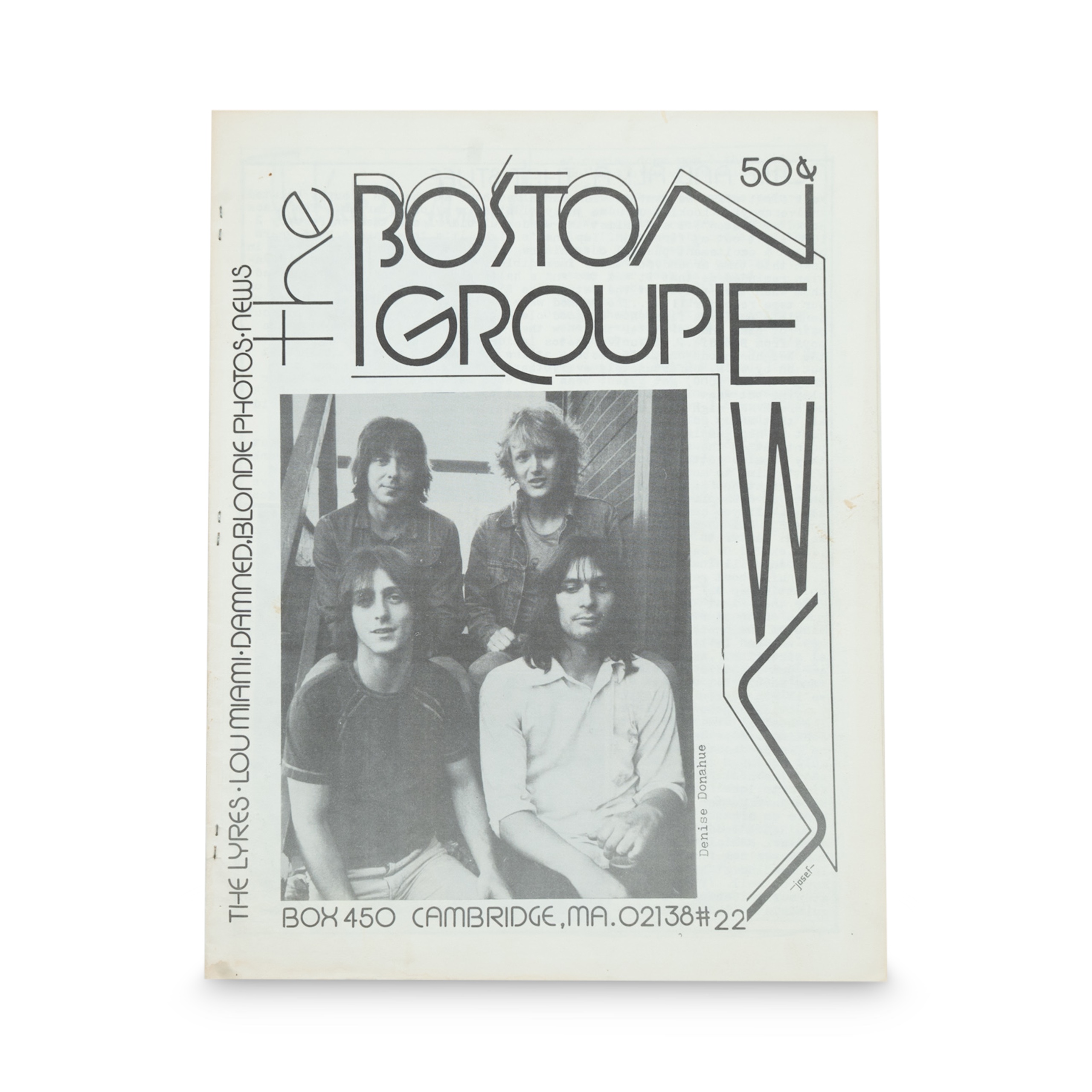 The Boston Groupie News   -- #22 [Magazine]
