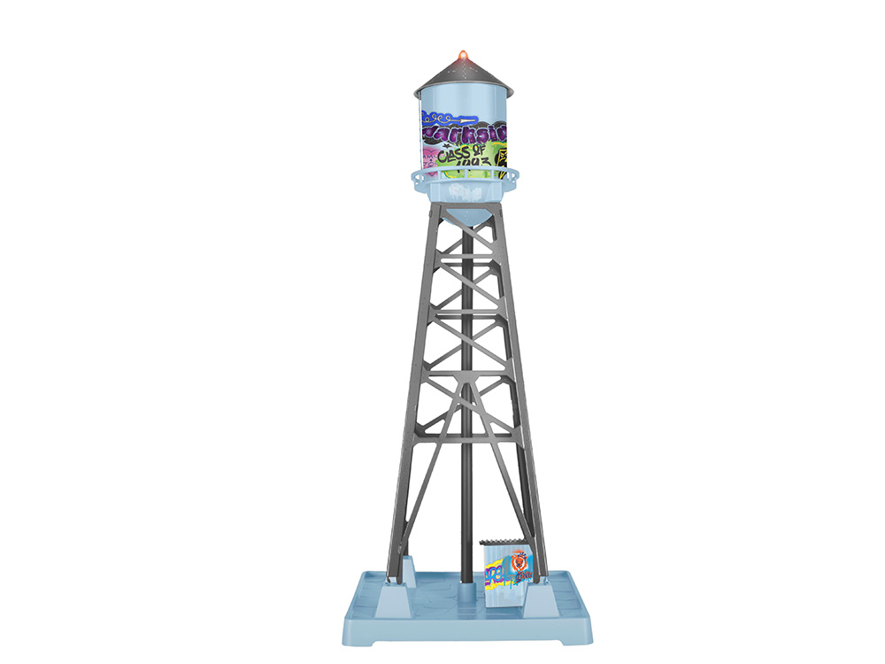 Lionel Industrial Water Tower W/ Graffiti 2229270 O Scale