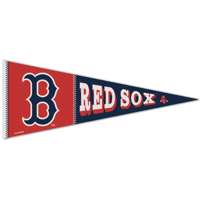 Boston Red Sox Premium Block Pennant 12x30"