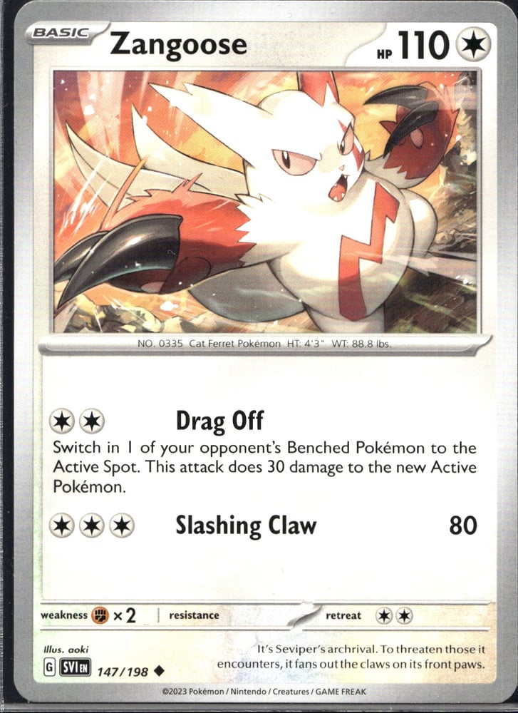 Zangoose - SV01 147/198