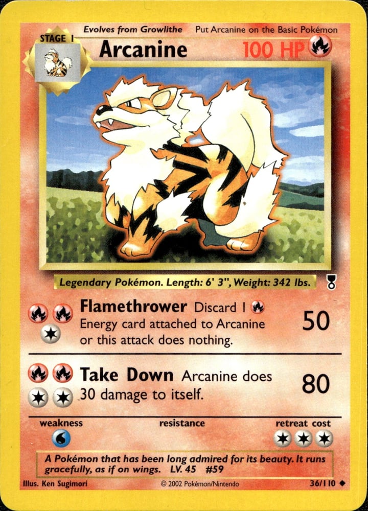 Arcanine - LC 36/110