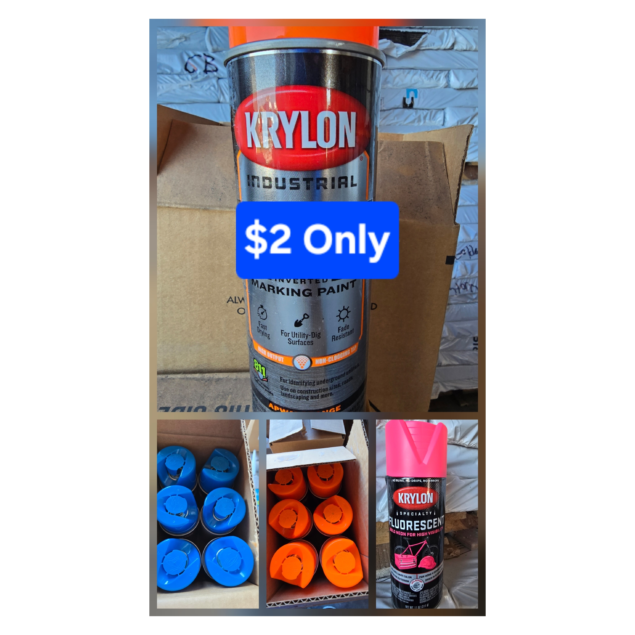 Bright Spray Marker Paint