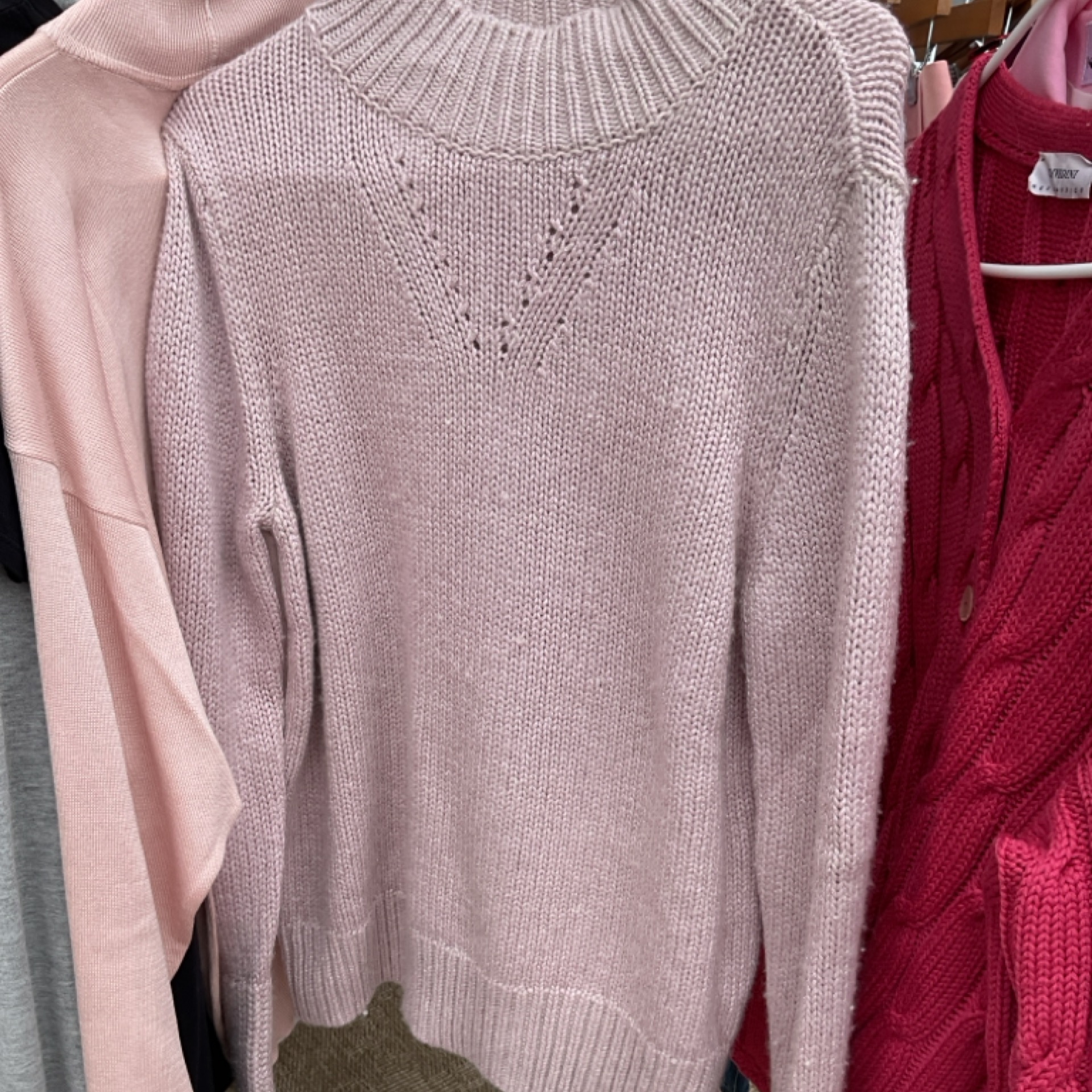 Beige Tinsel Sweater