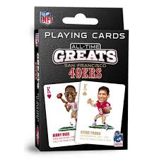 San Francisco 49ers All-Time Greats Playing Cards