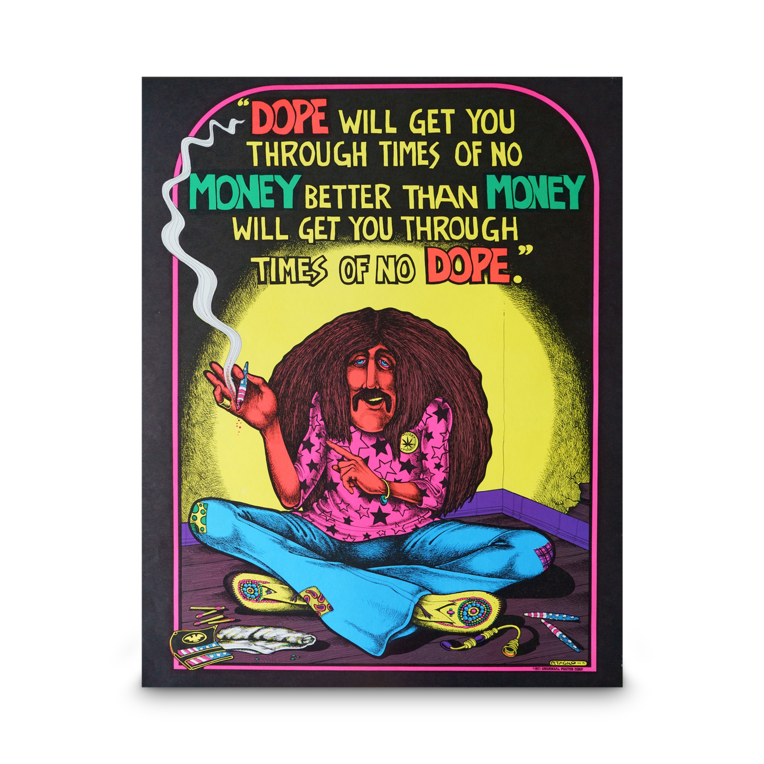 Pategno, Joe -- Dope Will Get You Through...[Poster]