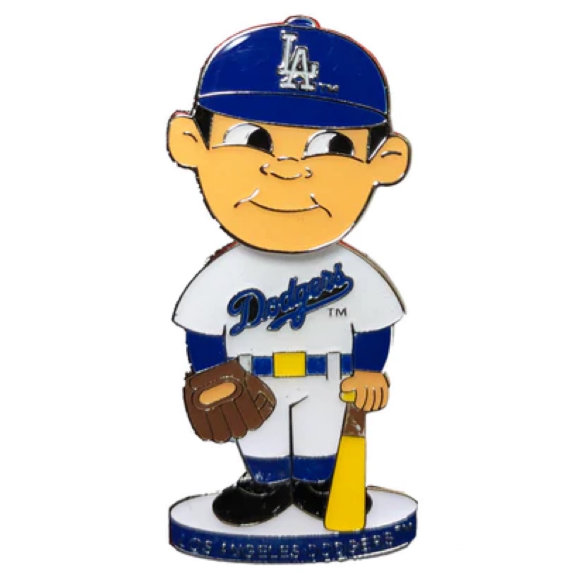 Los Angeles Dodgers Bobblehead Collectors Pin
