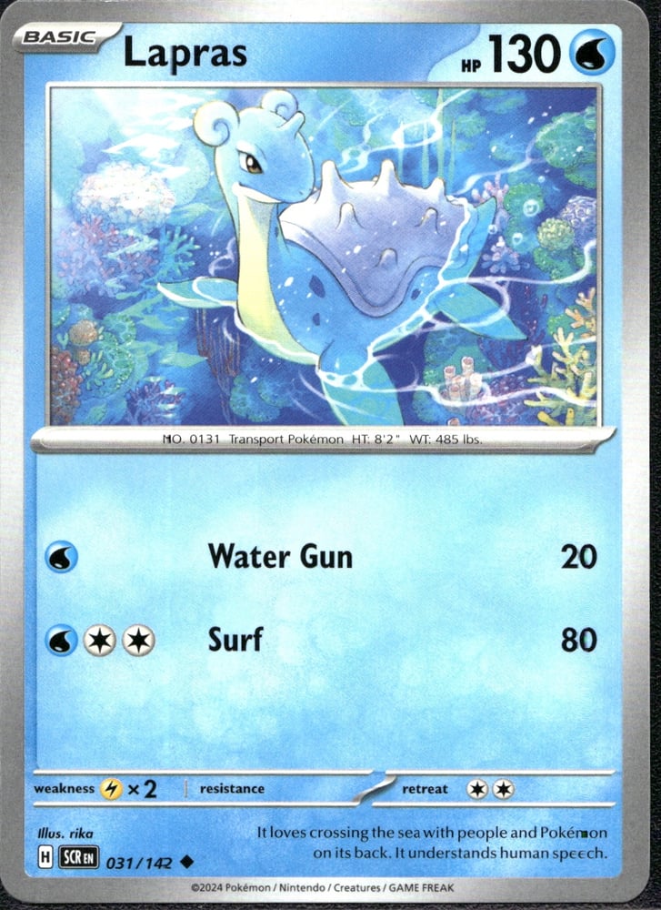 Lapras - SV07 31/142