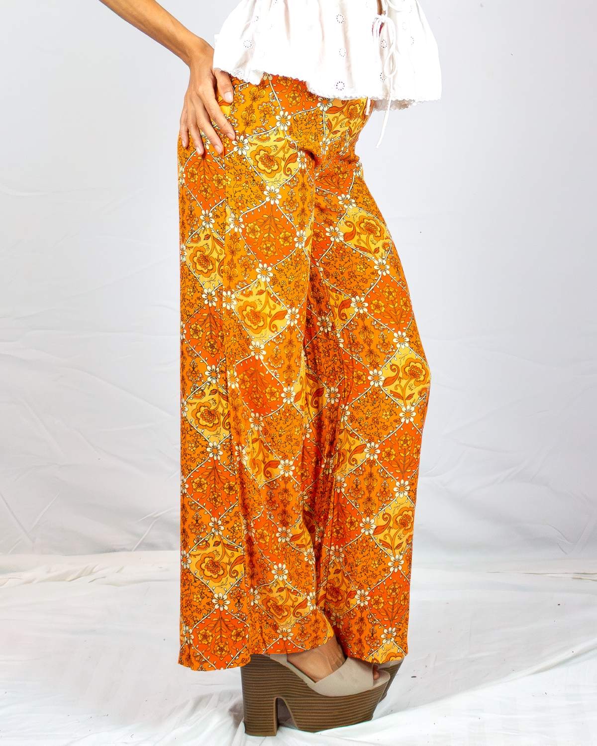 Nine Lives Bazaar Straight-Leg Pants