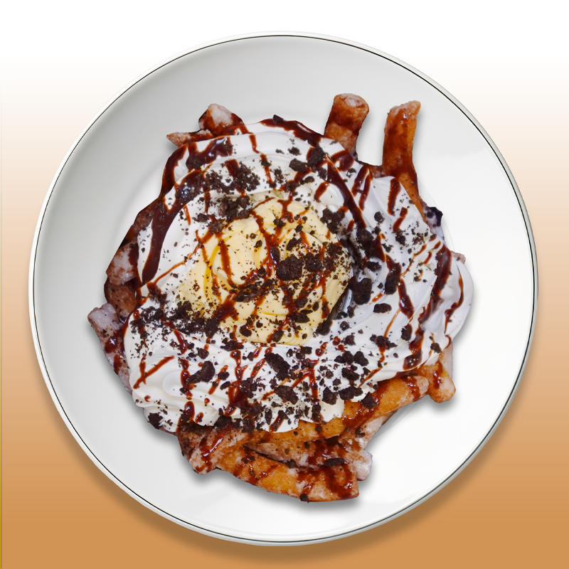 Funnel Fries Chocolate Oreo