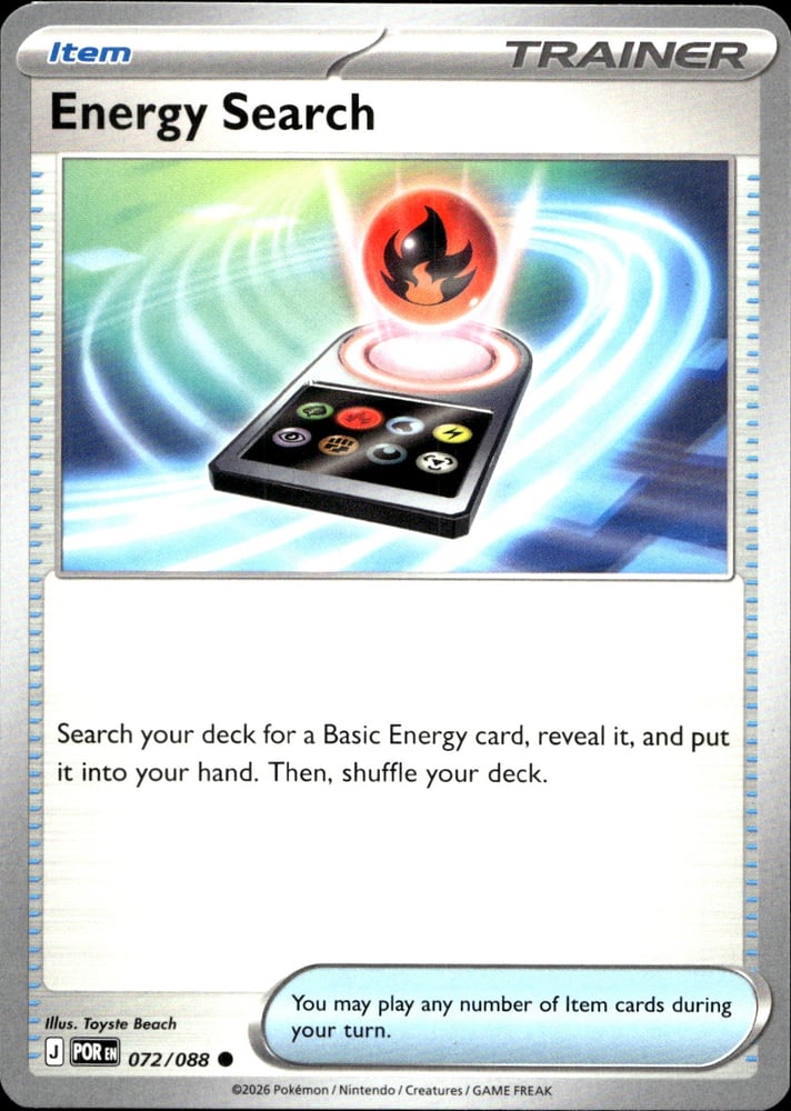 Energy Search - ME03 72/88