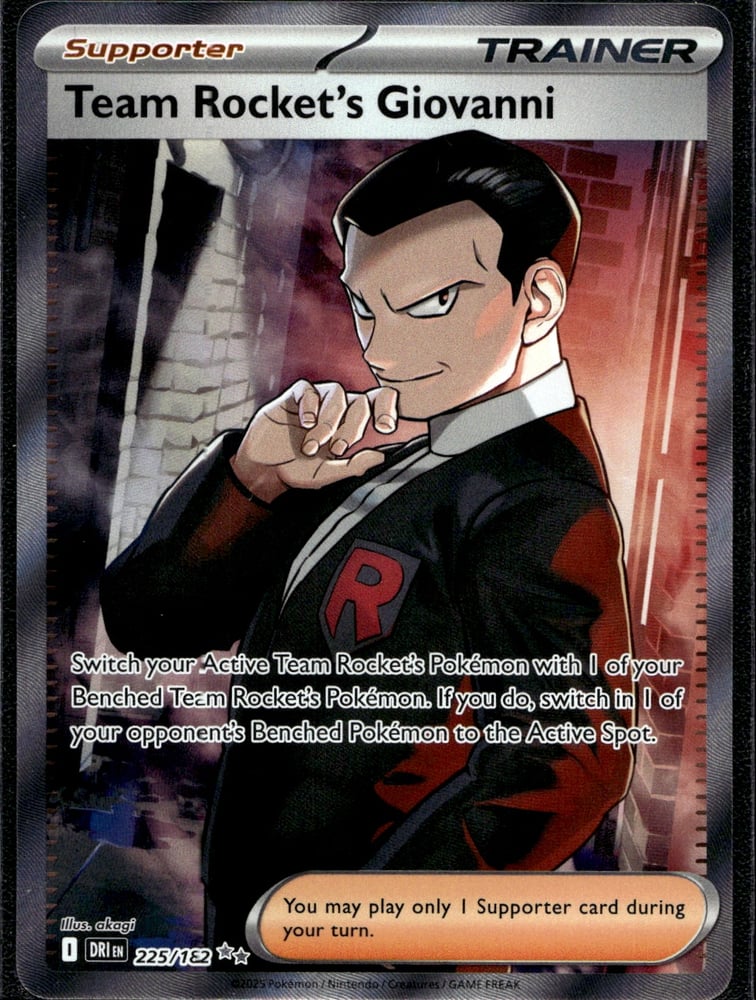 Team Rocket's Giovanni - SV10 225/182