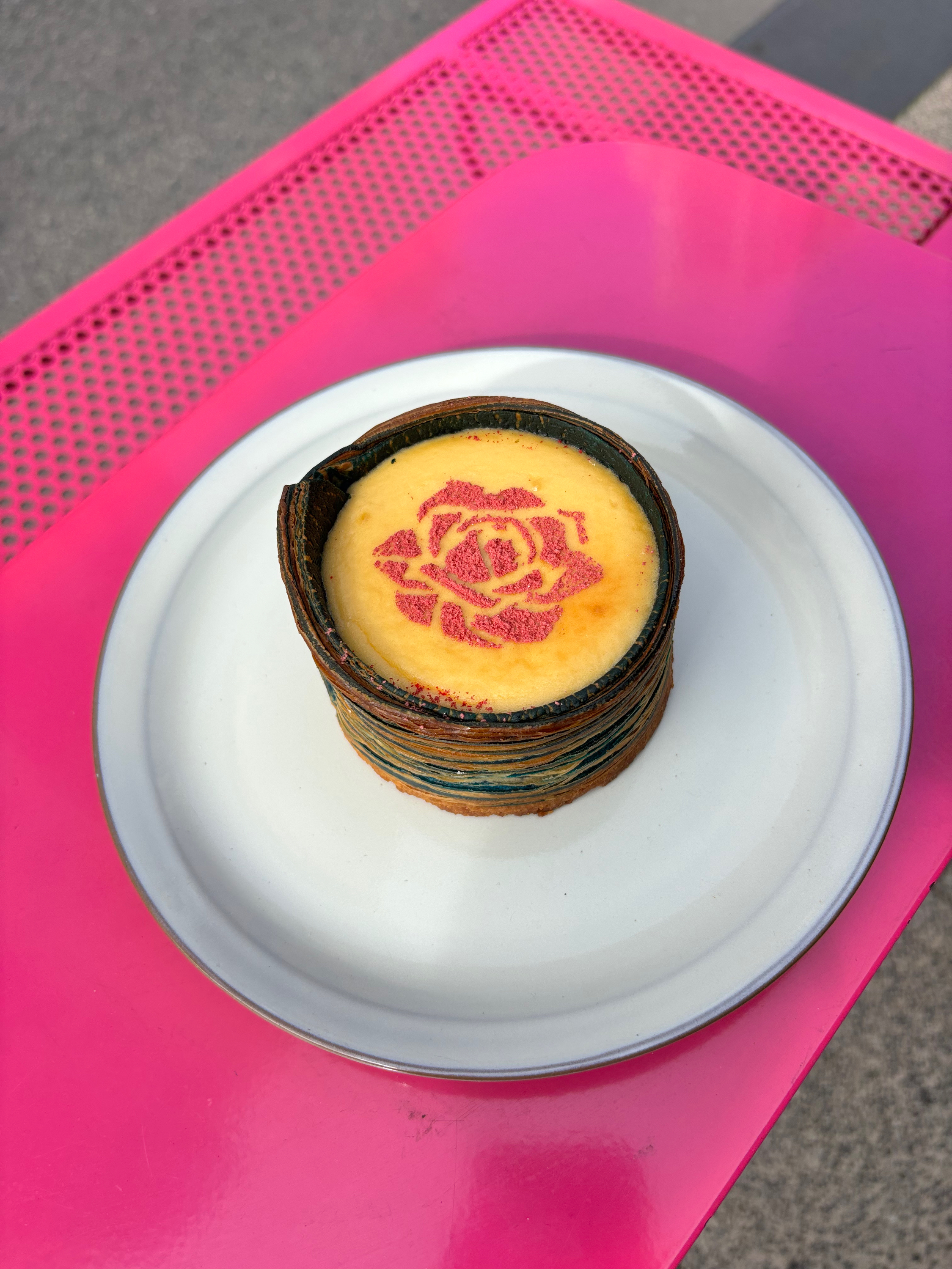 Golden Lava Tarte - Custard Tart