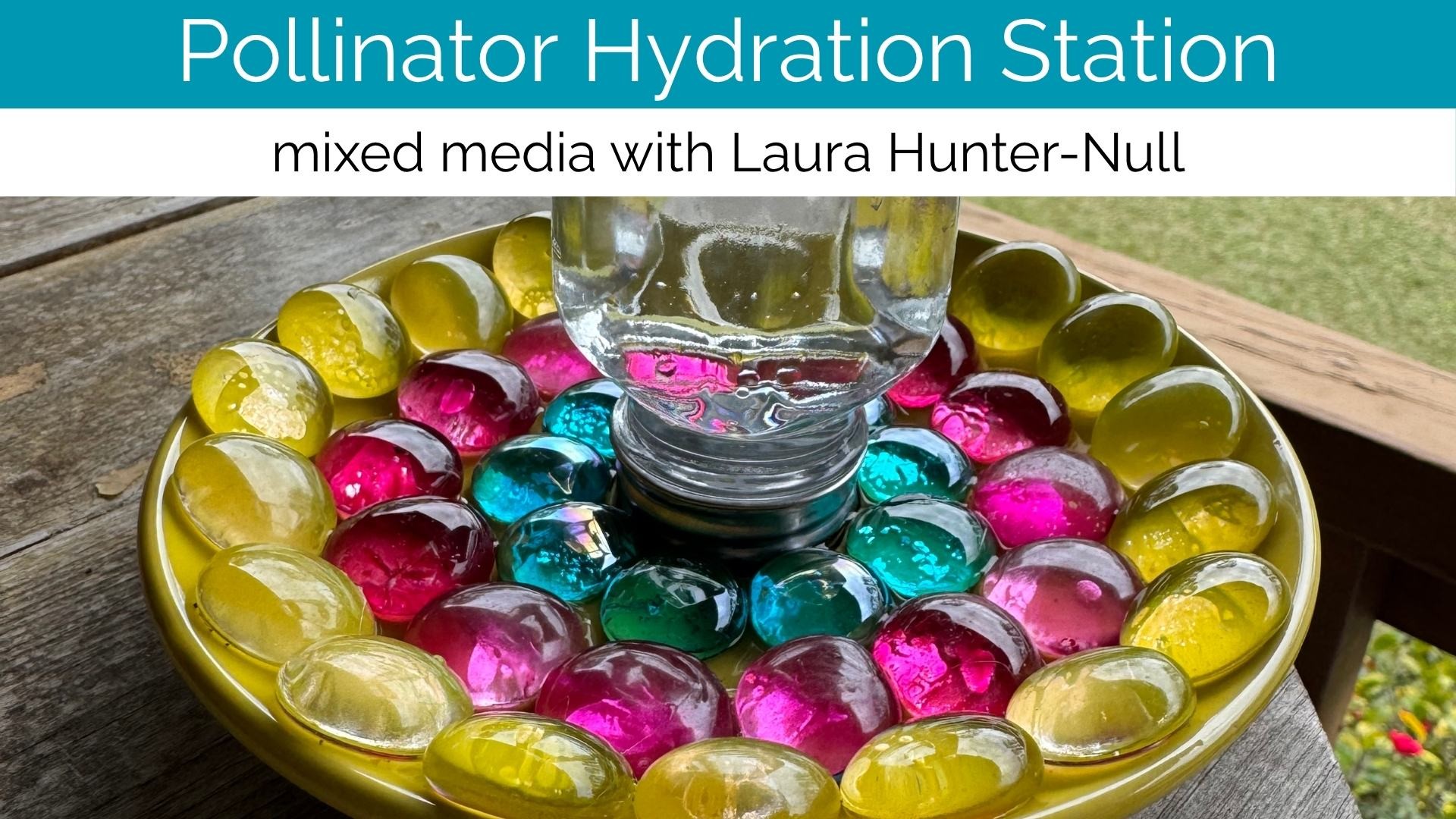 Mosaic Pollinator Hydration Station