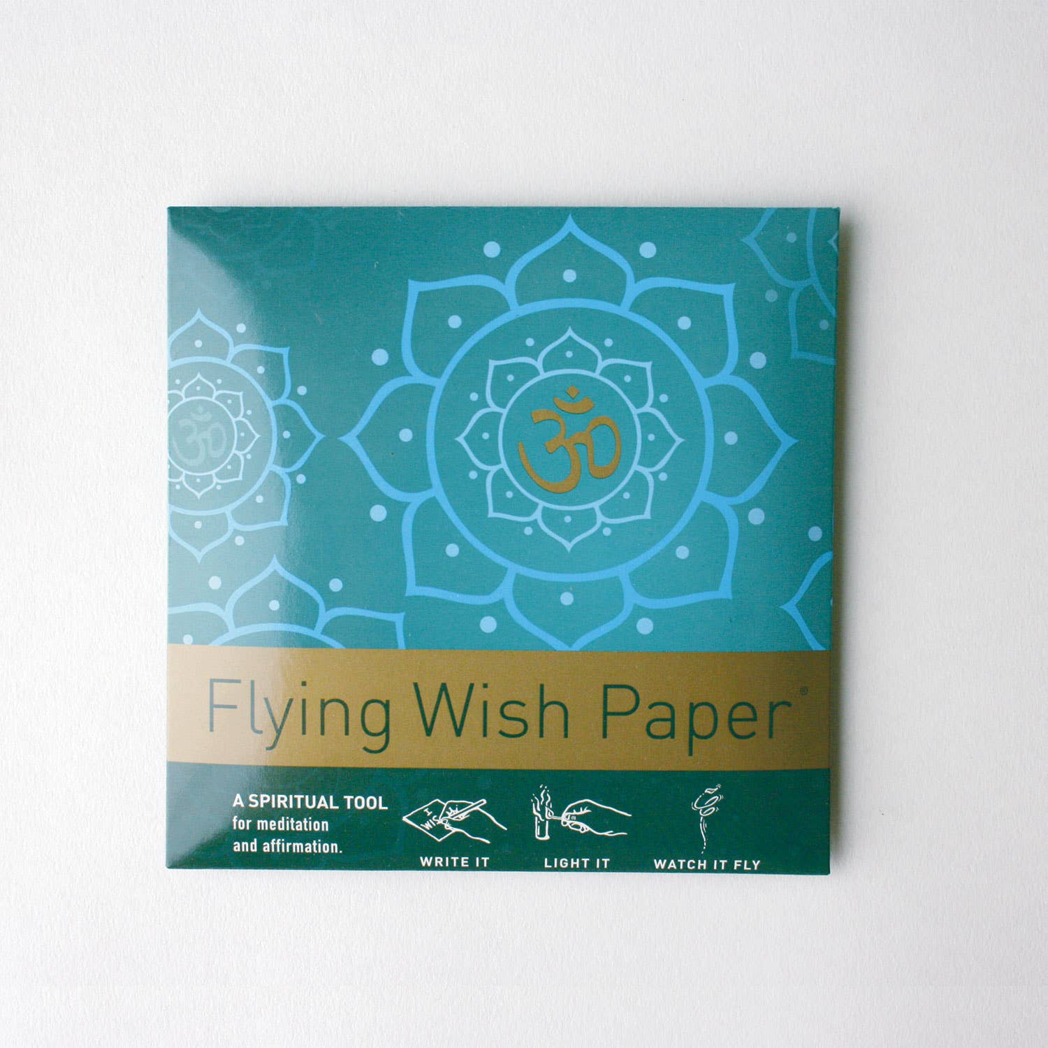 GOLDEN OM / Mini Kit / 15 Wish Papers + Accessories