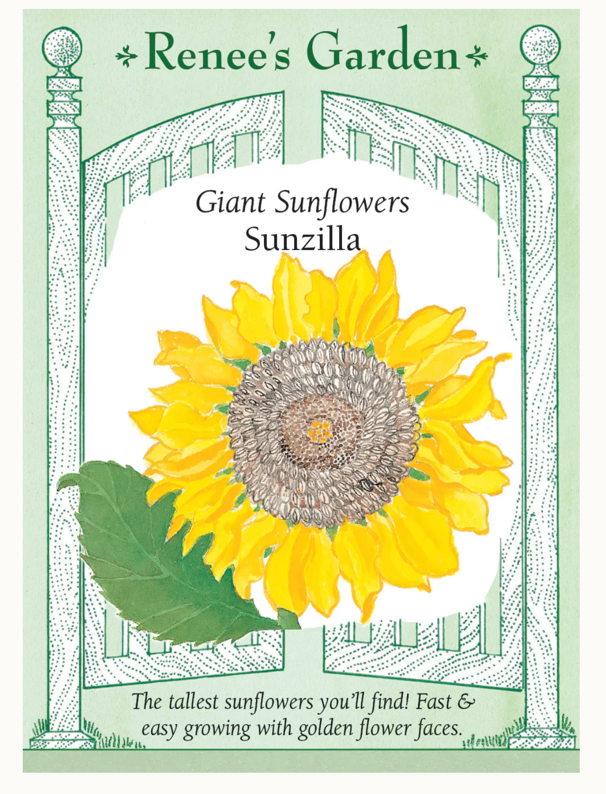 Renee's Garden | Giant Sunflowers Sunzilla