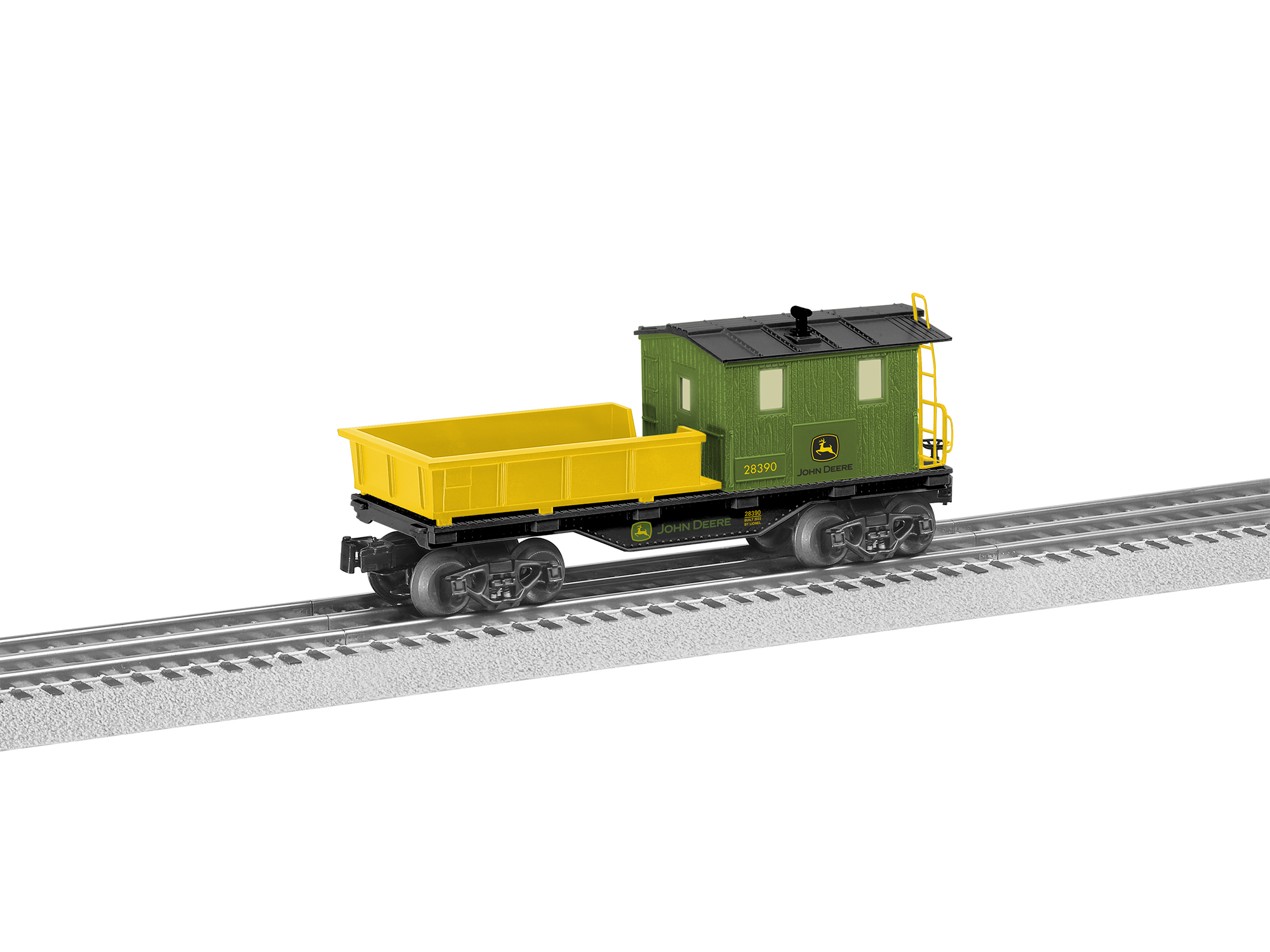 Lionel John Deere Work Caboose 2228390 O Scale