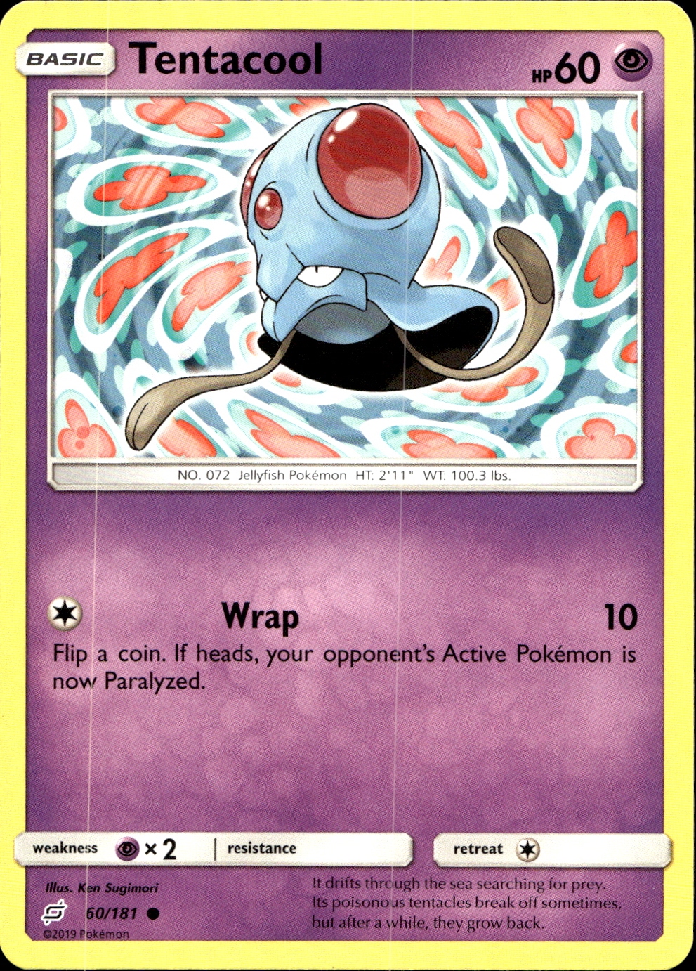 Tentacool - SM9 60