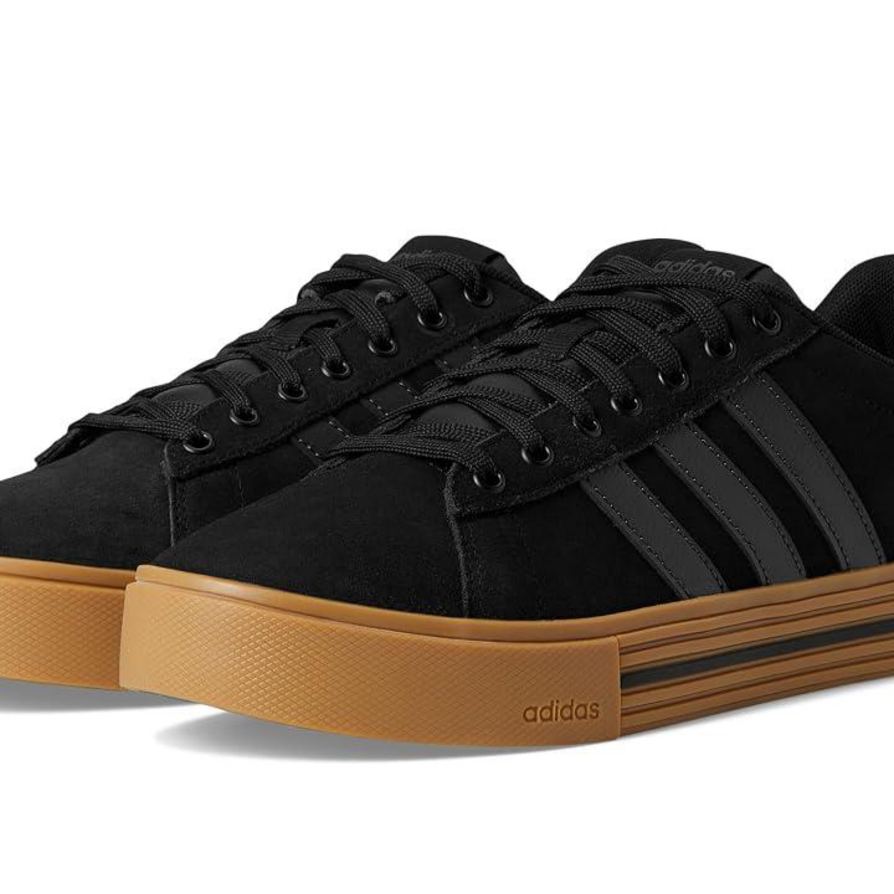 Adidas Daily 4.0 (Black/Gum Bottom) 