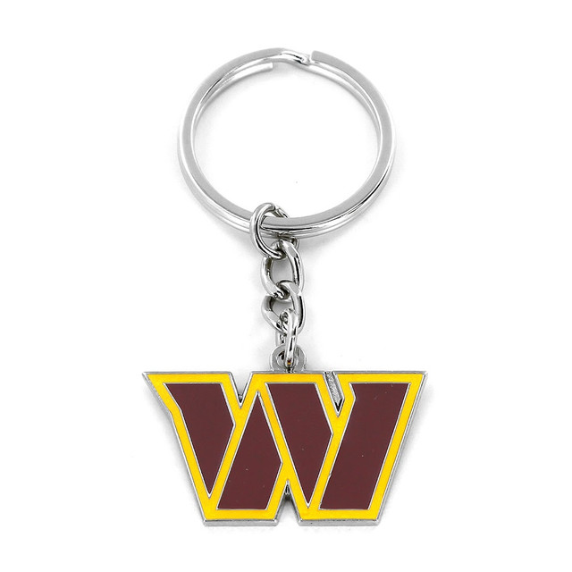 Washington Commanders Metal Keychain