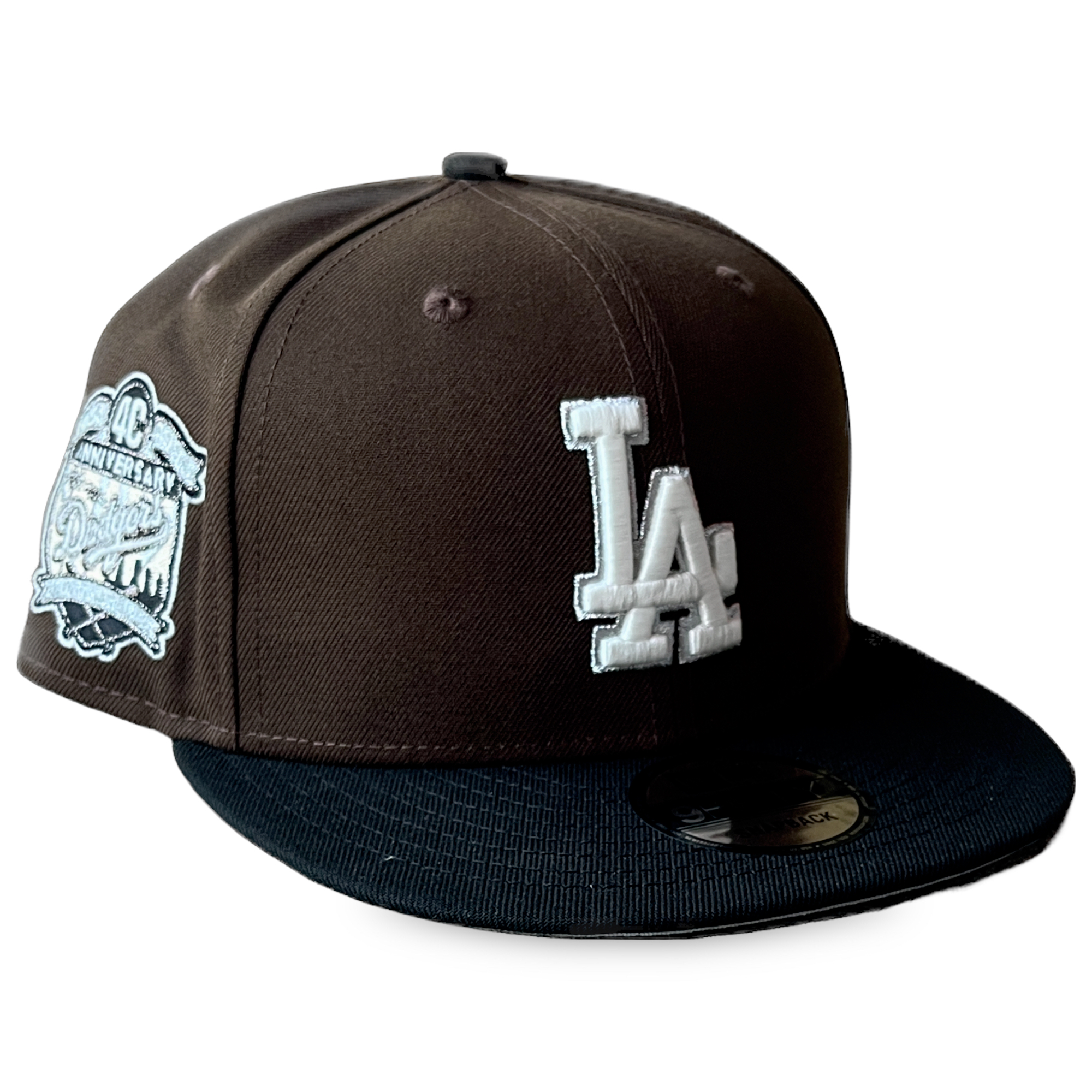 Los Angeles Dodgers Brown/Black New Era 9FIFTY 40th Anniversary Snapback Hat