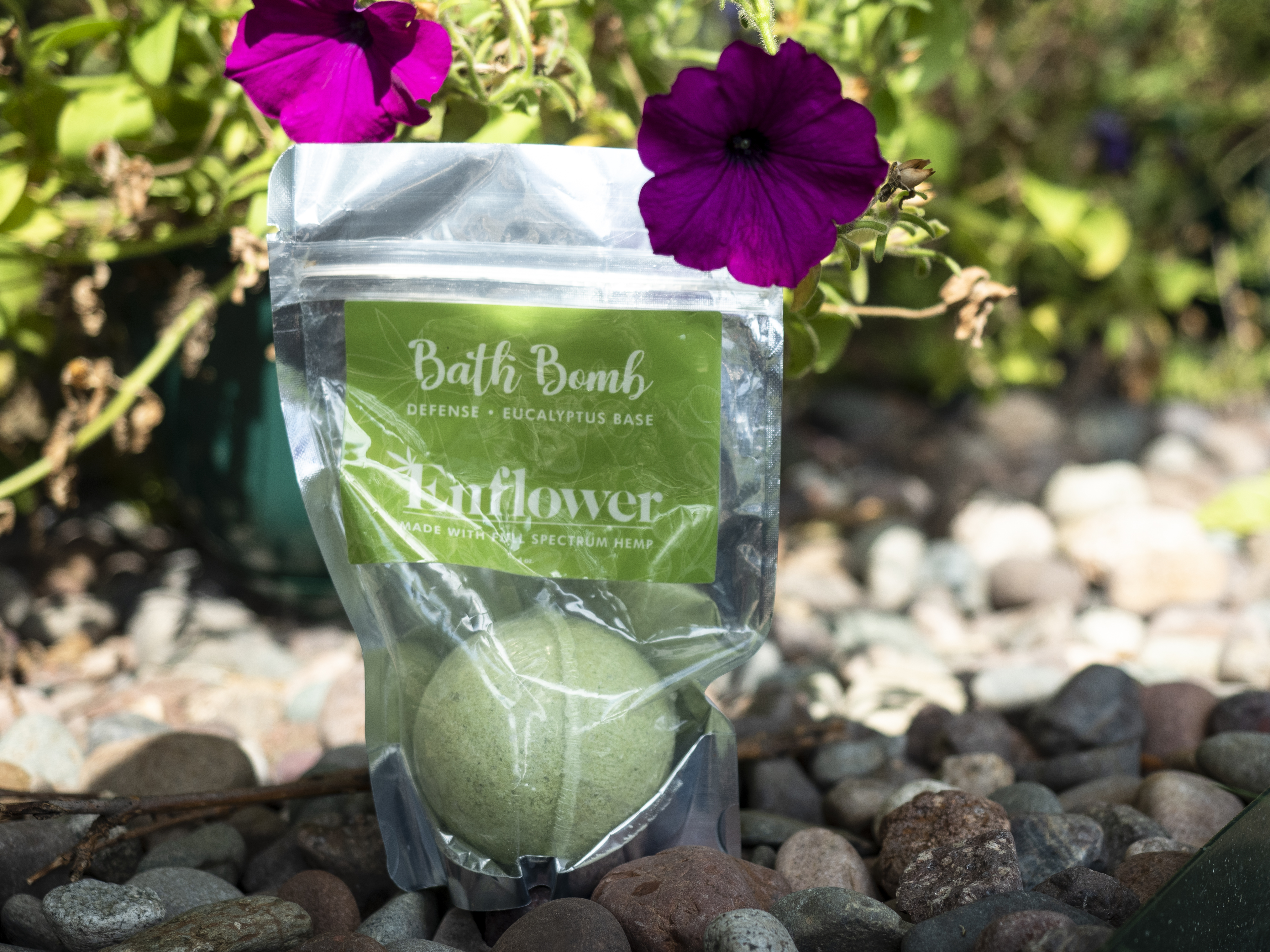 CBD Bath Bomb (50mg-100mg) - 100mg, Sensual (Pink)